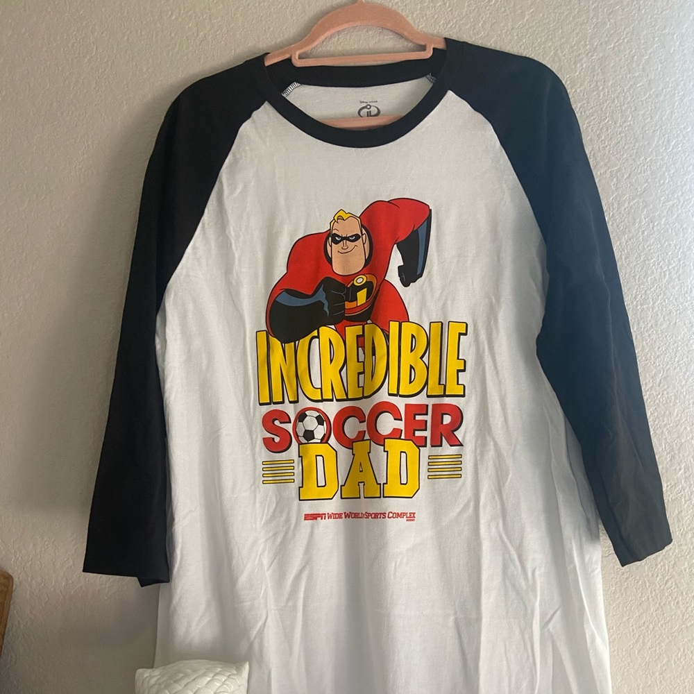 Disney Men’s The Incredibles Soccer Dad T-shirt